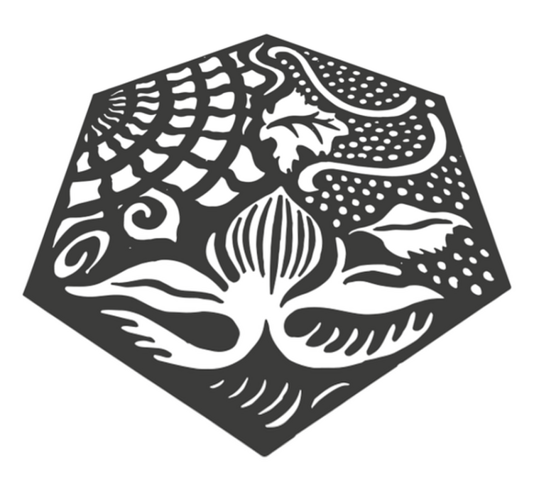 Alfombra vinílica hidráulica Panot Hexagonal - TenVinilo