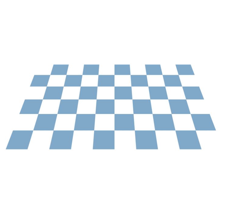 Alfombra vinílica dormitorio tonos  azul y blanco - TenVinilo