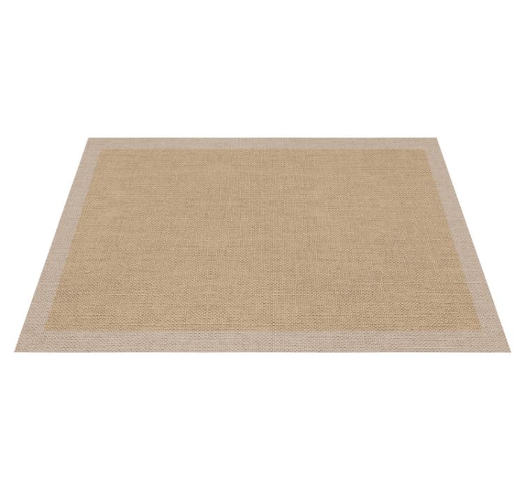 Alfombra vinílica beige efecto teplon natural - TenVinilo