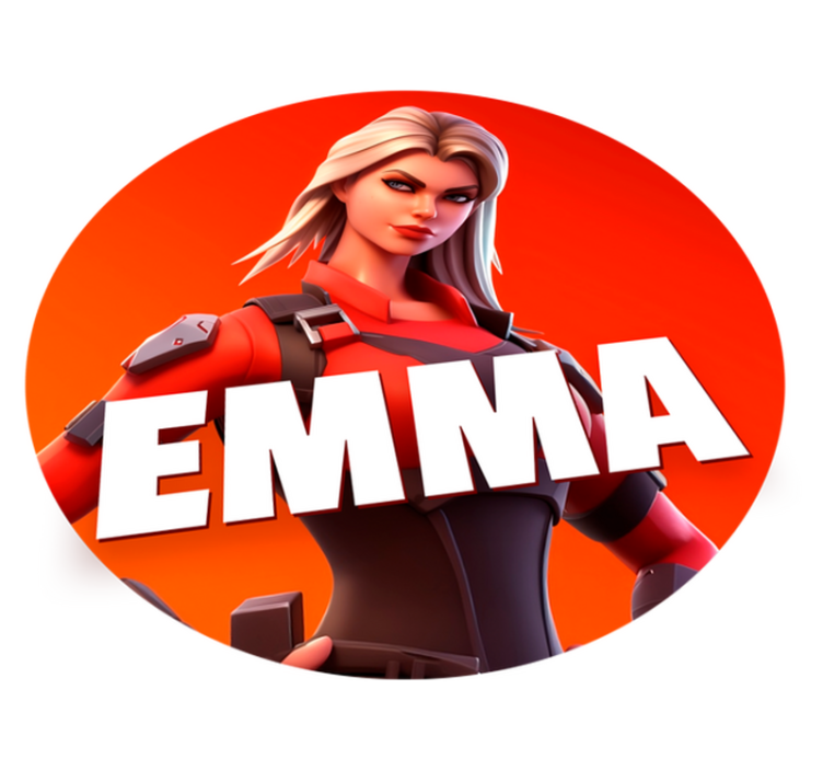 Alfombra vinilo personaje femenino videojuegos - TenVinilo