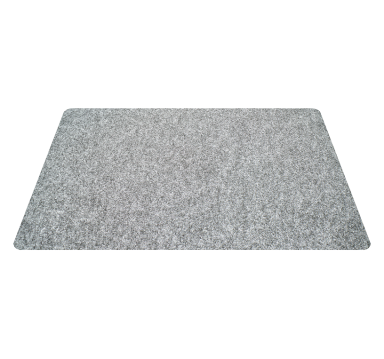 Alfombra vinílica gris efecto cemento - TenVinilo