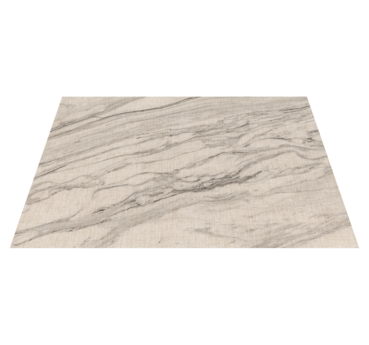 Alfombra vinílica efecto mármol tonos marfil - TenVinilo