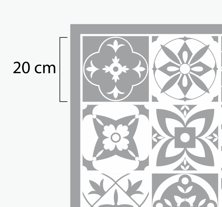 Alfombra vinilo baño hidráulica Pantone gris Illuminating - TenVinilo