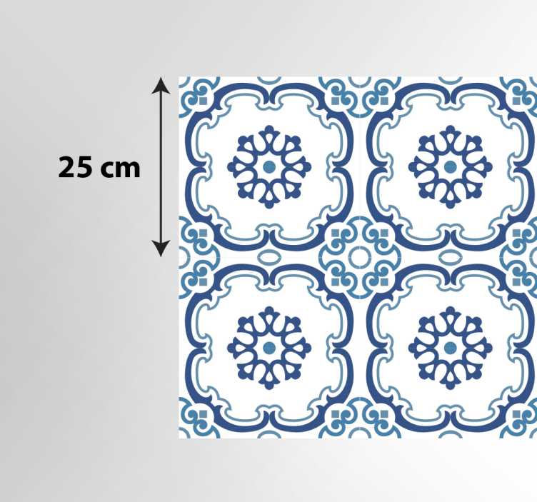 Alfombra vinílica efecto mármol elegantes motivos florales - TenVinilo