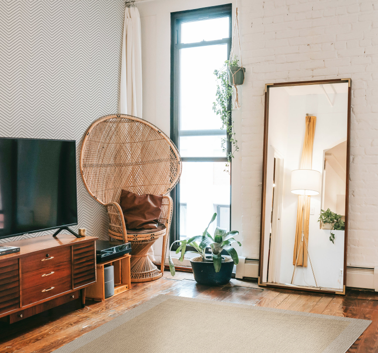 Alfombra vinílica beige efecto teplon natural - TenVinilo