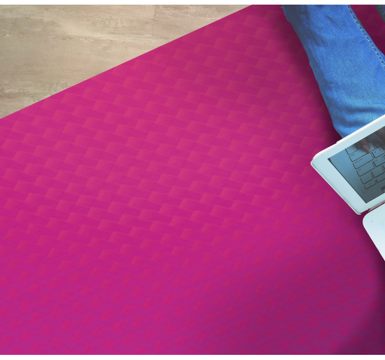 Alfombra vinílica textura patrón hexagonal degradado - TenVinilo