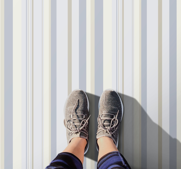 Alfombra vinílica rayas elegante esquema de rayas - TenVinilo