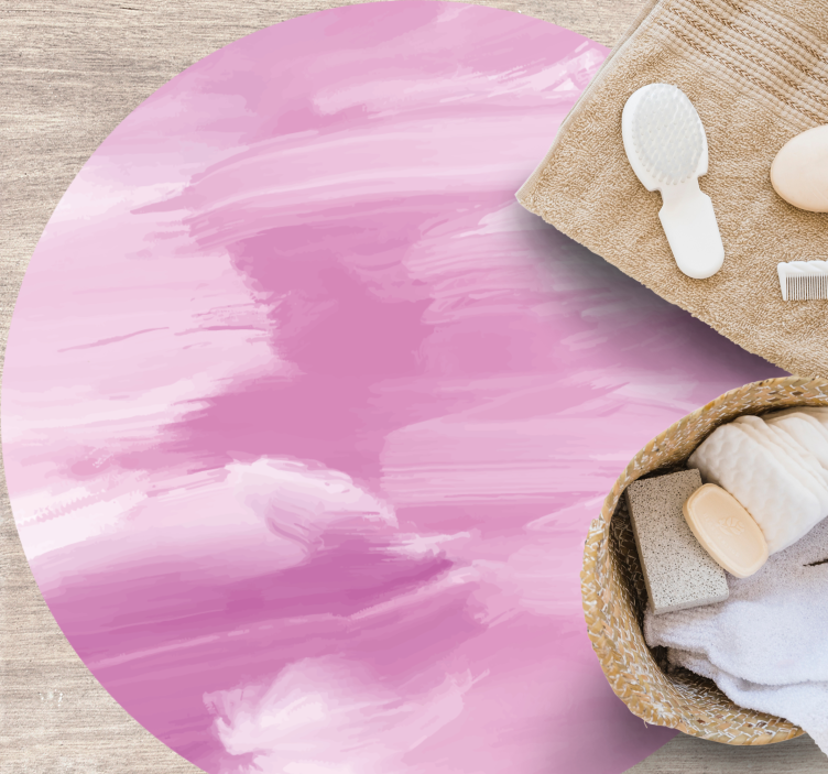 Alfombra vinílica textura giros de rosa suave - TenVinilo