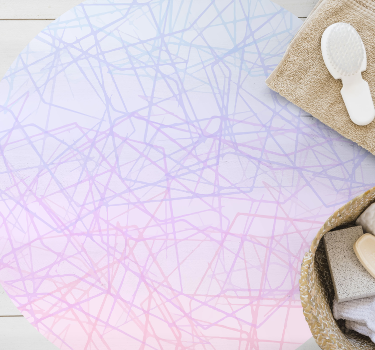 Alfombra vinílica textura superposición de líneas abstractas - TenVinilo