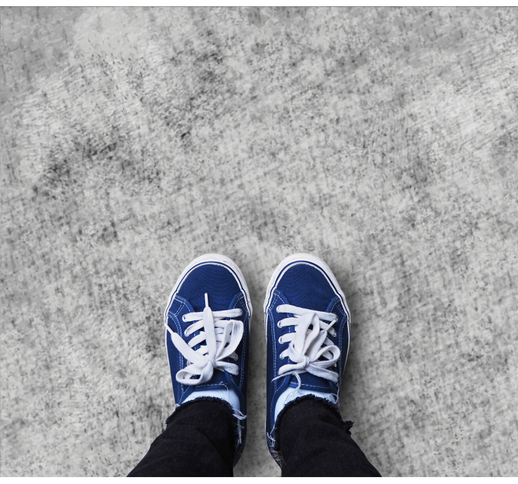 Alfombra vinilo salón textura de mármol gris - TenVinilo
