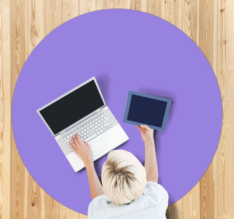 Alfombras vinílicas modernas Púrpura - TenVinilo