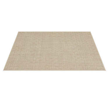 Alfombra vinílica textura efecto tela beige - TenVinilo