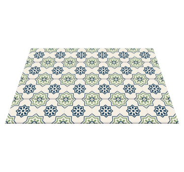 Alfombra vinílica cocina adhesivo de azulejos - TenVinilo