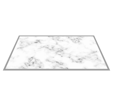 Alfombra vinílica cocina piedra mármol gris - TenVinilo