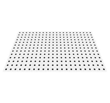 Alfombra vinílica cocina azulejos pequeños cuadrados - TenVinilo