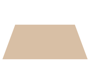 Alfombra vinilo rectangular beige - TenVinilo