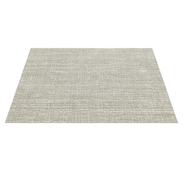 Alfombra vinilo salón textura de lino marrón claro - TenVinilo