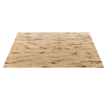 Alfombra vinílica dormitorio tablones horizontales - TenVinilo