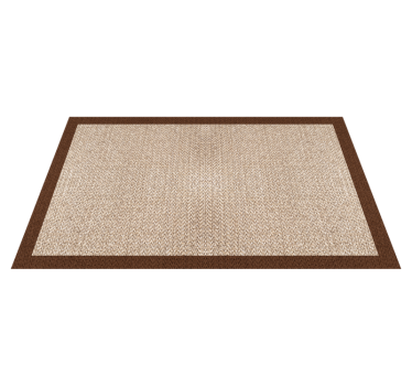Alfombra vinílica salón efecto textura tejida - TenVinilo