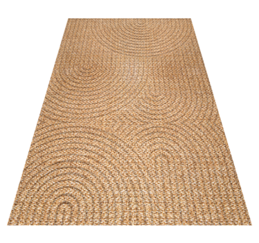 Alfombra vinílica salón efecto yute - TenVinilo