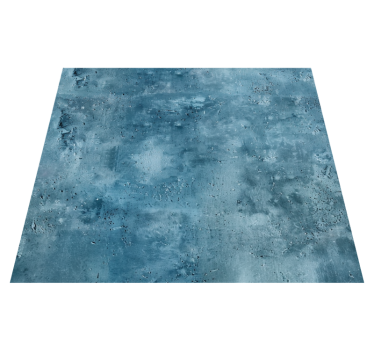 Alfombra vinilo azul diseño texturizado - TenVinilo