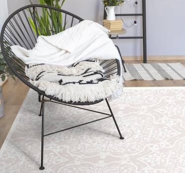 Alfombra vinilo salón elegante diseño estampado - TenVinilo
