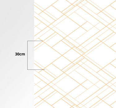 Alfombra vinílica geométrica patrón minimalista de líneas geométr - TenVinilo