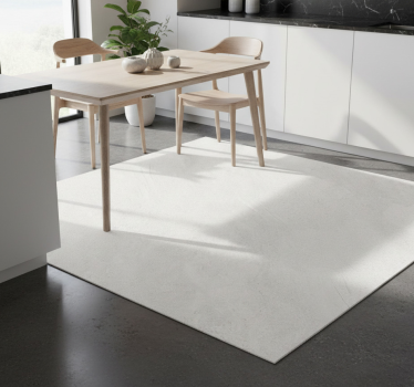 Alfombra vinílica cocina efecto piedra clara - TenVinilo