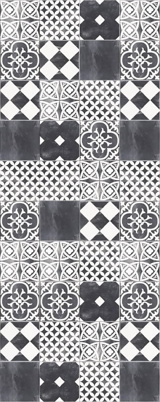 Alfombra vinilo cocina ardesia de cemento - TenVinilo