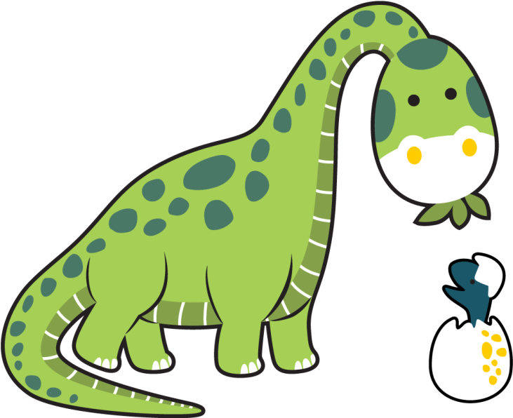 Alfombra vinílica animales dinosaurio lindo recién nacido - TenVinilo
