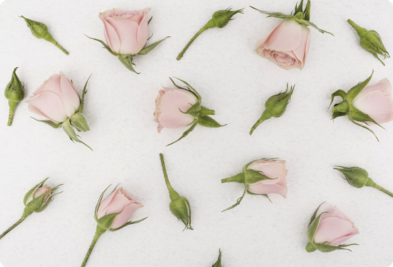 Alfombra vinílica flores primavera romántica - TenVinilo