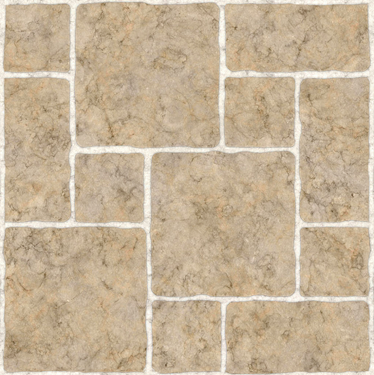 Alfombra vinilo baño piedras beige - TenVinilo