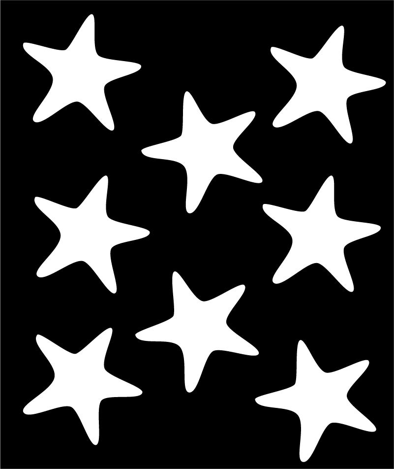 Alfombra vinilo baño estrellas de mar - TenVinilo