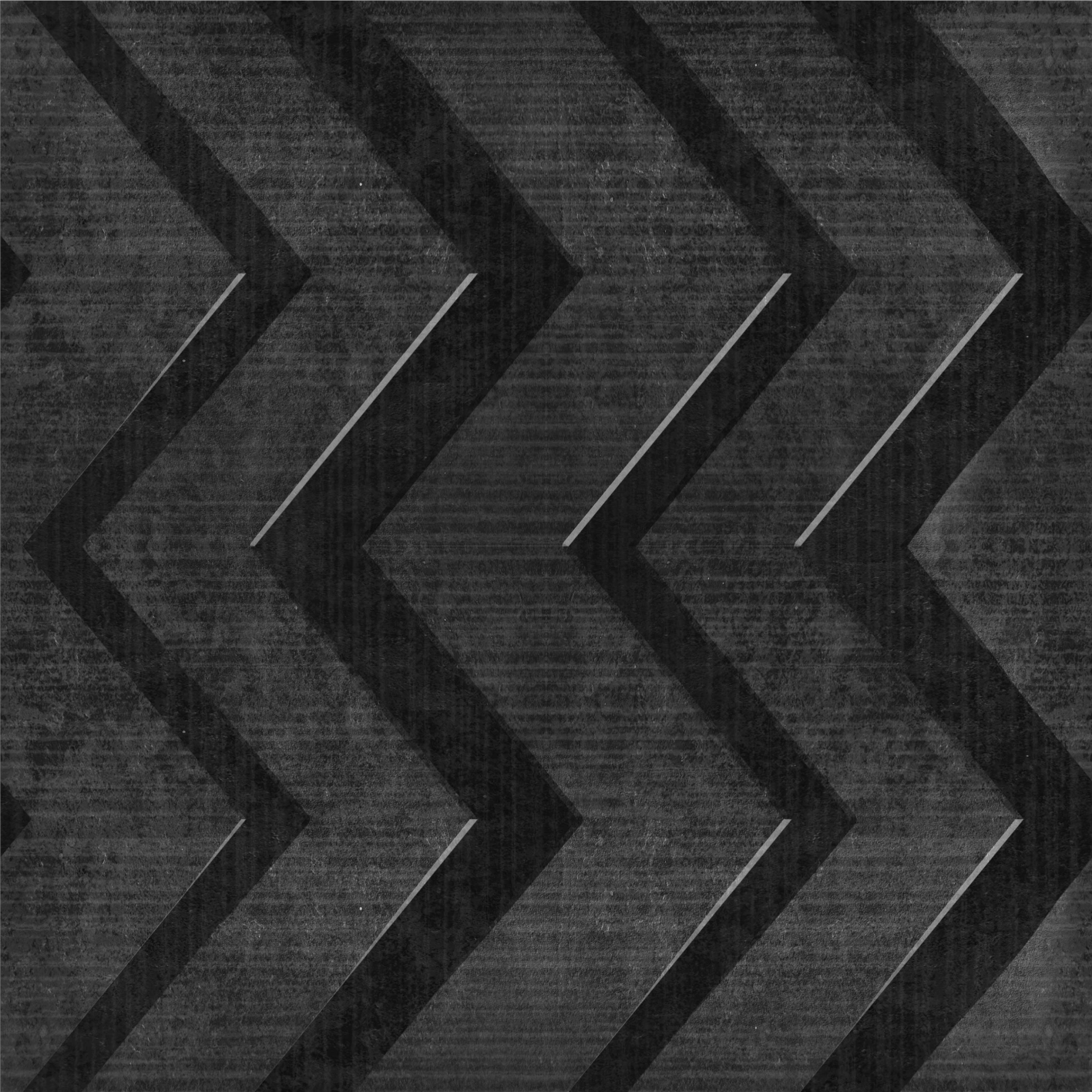 Alfombra vinílica dormitorio rayas de acero negro - TenVinilo