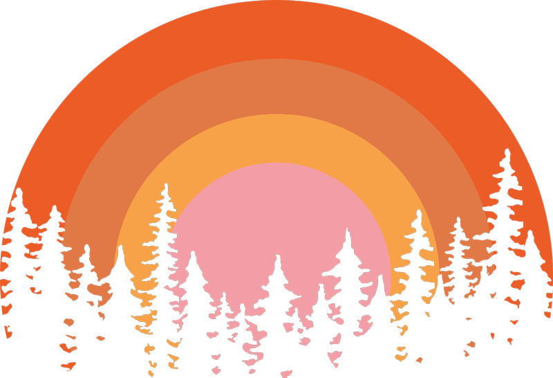 Alfombra vinílica naturaleza sol vintage - TenVinilo