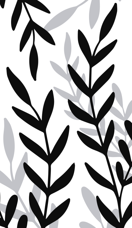 Alfombra vinílica flores lámina vinílica de plantas - TenVinilo