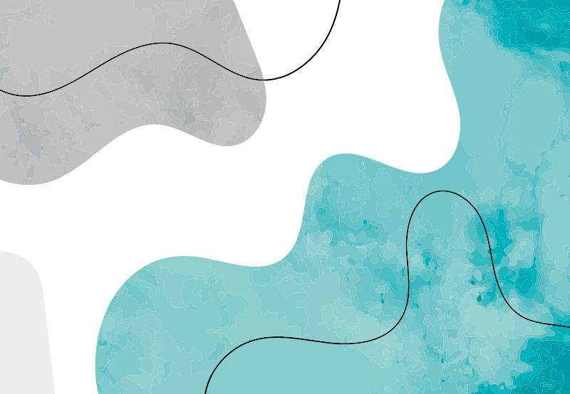 Alfombra vinílica geométrica formas acuareladas - TenVinilo