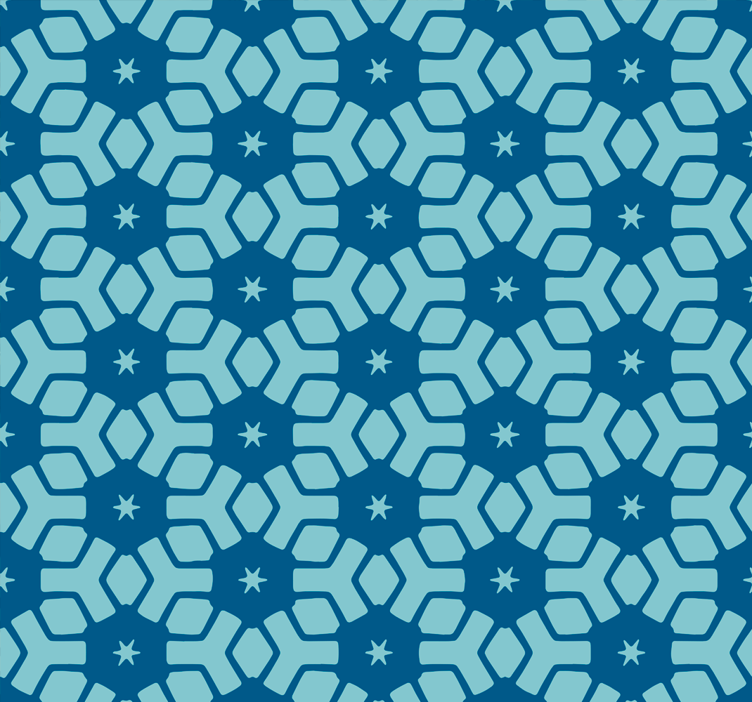 Alfombra vinilo baño papel pintado azulejos azules - TenVinilo