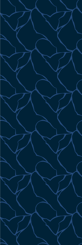 Alfombra vinilo baño diseño de fondo mármol azul - TenVinilo