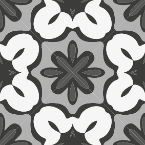 Alfombra vinilo baño estilo gracia gris hidráulico - TenVinilo