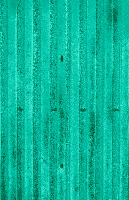 Alfombra vinílica cocina textura metálica envejecida menta - TenVinilo