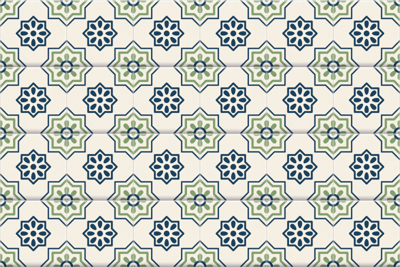 Alfombra vinílica cocina adhesivo de azulejos - TenVinilo
