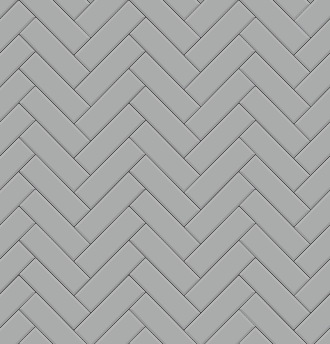 Alfombra vinílica cocina baldosas en espiga gris - TenVinilo