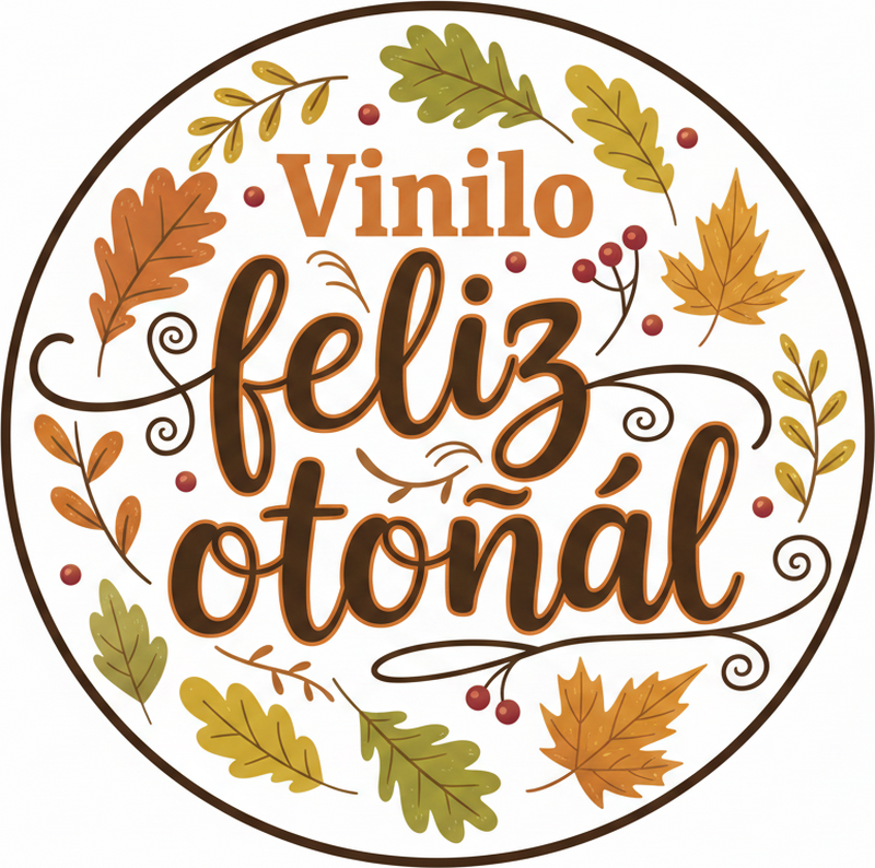 Alfombra vinílica dormitorio otoño feliz - TenVinilo
