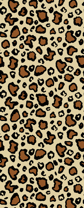 Alfombra vinílica animales estampado leopardo clásico - TenVinilo