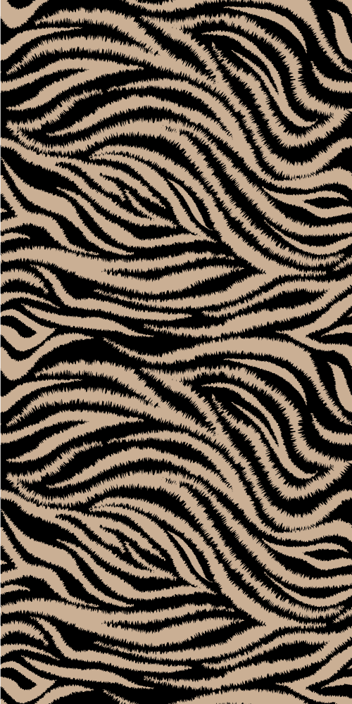 Alfombra vinílica animales diseño de rayas de cebra - TenVinilo
