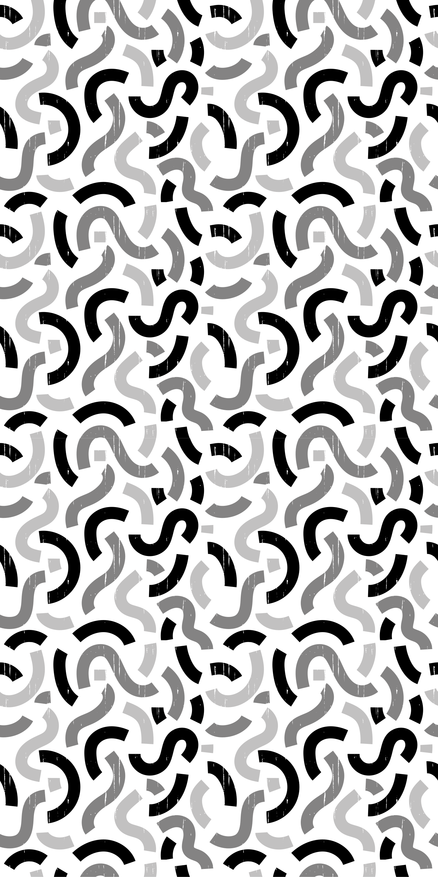 Alfombra vinílica textura patrones en blanco y negro - TenVinilo