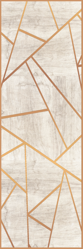 Alfombra vinílica textura patrón geométrico de madera nogal - TenVinilo
