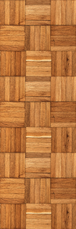 Alfombra vinílica textura baldosas de madera marrón - TenVinilo