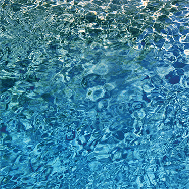 Alfombra vinílica textura agua realista azul - TenVinilo